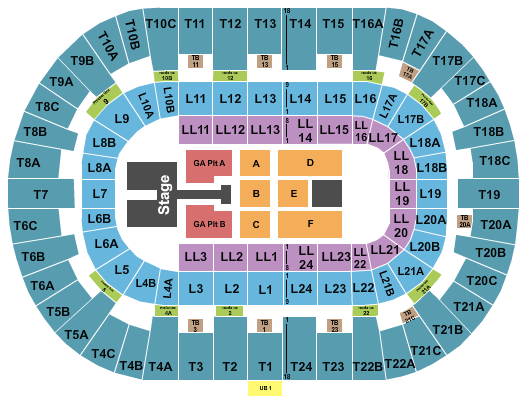 Pechanga Arena Kelsea Ballerini Seating Chart